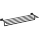 Полка для полотенец Aquatek Libra матовый черный AQ4315MB