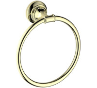 Полотенцедержатель кольцо Aquanet Классик полированное золото AQ4512PG
