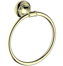 Полотенцедержатель кольцо Aquanet Классик полированное золото AQ4512PG