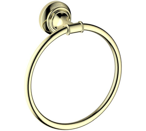 Полотенцедержатель кольцо Aquanet Классик полированное золото AQ4512PG