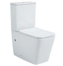 Унитаз-компакт напольный безободковый Aquanet Libra New 630х390х825 мм сиденье микролифт AQ1263N-00