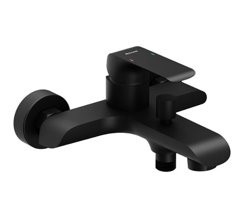 Смеситель для ванны Ravak Flat FL 022.20/150 черный X070175