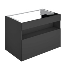 Тумба под умывальник KEUCO Stageline 800x625x490 мм 1 ящик подсветка розетка USB Вулканит 32862970100