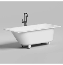 Ванна встраиваемая Salini Ornella Kit 160х70х54 см S-Stone белый матовый 102426M