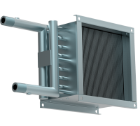 Нагреватель водяной двухрядный канальный SHUFT WHC 300x300-2