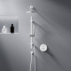 Встраиваемая душевая система Damixa Scandinavian Pure со смесителем и штангой 936530000