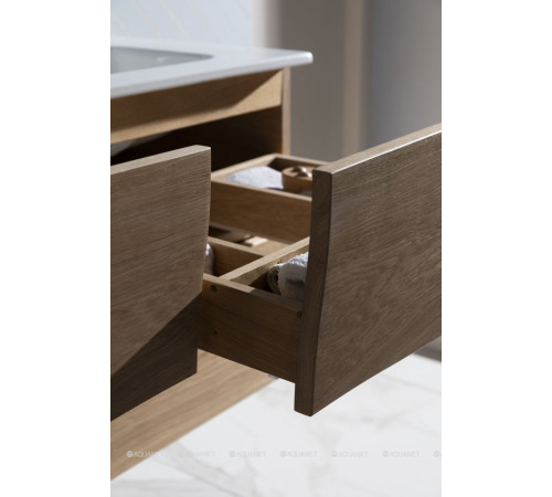 Тумба под раковину Allen Brau Glority 120 под двойную раковину дуб антик 1.35004.NW