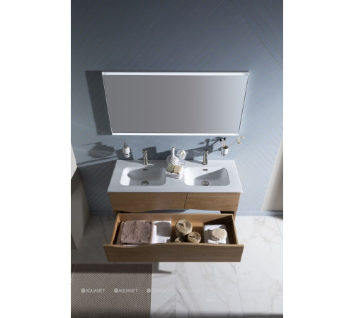 Тумба под раковину Allen Brau Glority 120 под двойную раковину дуб антик 1.35004.NW