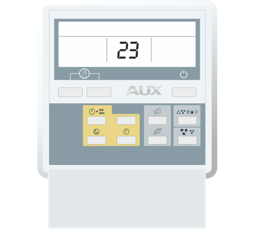 Кондиционер канальный AUX ALLD-H12/4R1C / AL-H12/4R1C(U)