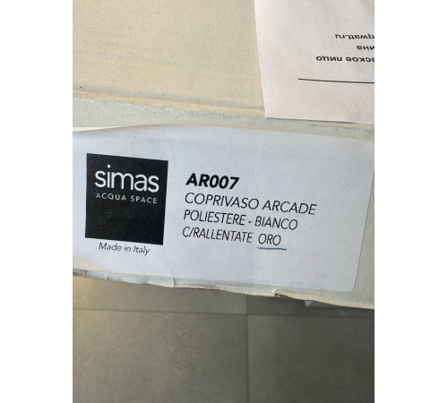 Сиденье для унитаза Villeroy & Boch Verity Line альпийский белый (поврежденный) 8M19S101