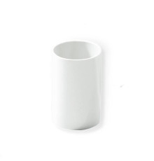 Стакан Decor Walther Bone BE 10 60х60х97 мм белый 0853050