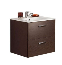 Тумба под раковину подвесная Roca Victoria Nord 586х550х450 мм 2 ящика венге Z.RU90.0.002.7