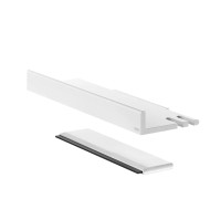 Полочка для душа съёмная Keuco Collection Reva со стеклоочистителем белый 12859 510000