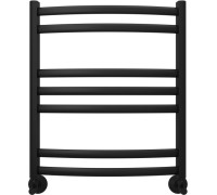 Полотенцесушитель водяной Aquatek Лугано П7 500х600 мм черный муар AQ DOC0760BL