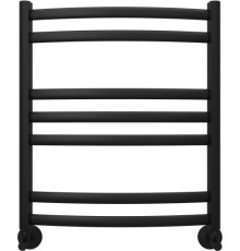 Полотенцесушитель водяной Aquatek Лугано П7 500х600 мм черный муар AQ DOC0760BL