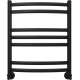 Полотенцесушитель водяной Aquatek Лугано П7 500х600 мм черный муар AQ DOC0760BL