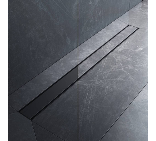 Трап для душа линейный AM.PM PrimeFlow универсальный затвор Tile 90 см W02SC-U11-090-04BM