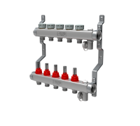 Коллекторная группа с расходомерами Royal Thermo RTE 50.107 1х3/4 7 выходов RTE 50.107