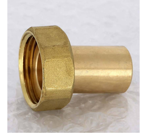 Вставка с накидной гайкой бронза Viega Sanpress 22х1 338527