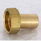 Вставка с накидной гайкой бронза Viega Sanpress 22х1 338527