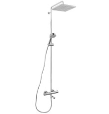 Душевая колонна термостатическая Jacob Delafon Atom со смесителем для ванны E26238-CP