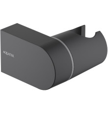 Держатель ручного душа Aquanet матовый черный AQ2406MB