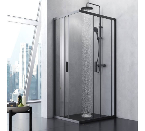 Душевое ограждение AM.PM Gem 100x80 см без поддона W93G-404-100280-BT