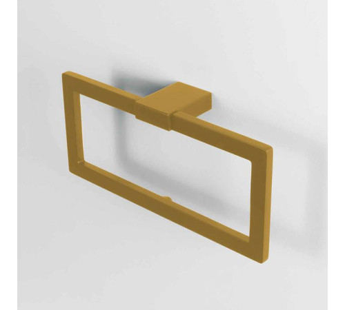 Полотенцедержатель-кольцо Colombo Design MiniQ золото матовое B5031.OM