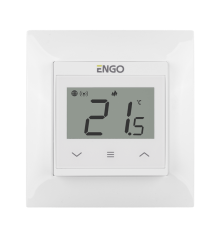 Терморегулятор программируемый Wi-Fi ENGO Controls E55W встраиваемый 230 В белый E55W