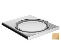 Держатель для мыльницы Keuco Edition 400 в комплекте с мыльницей бронза шлифованная 11555 039000