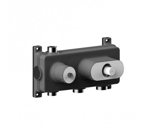 Встраиваемая часть термостатического смесителя для душа Fantini с переключателем на 2 положения 19 00 D372A