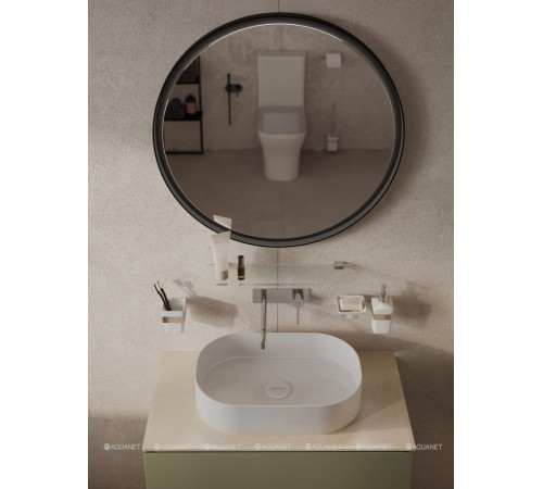 Тумба под раковину Allen Brau INFINITY 85 см цементно-серый матовый 1.21001.CGM