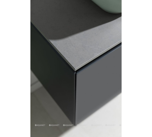 Тумба под раковину Allen Brau INFINITY 85 см 1+1 антрацит матовый 1.21002.AM