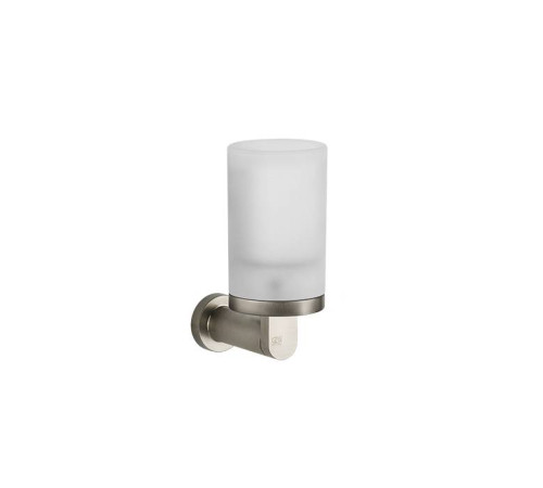 Стакан для зубных щеток подвесной Gessi Emporio сатинированное стекло Finox Brushed Nickel 38809#149