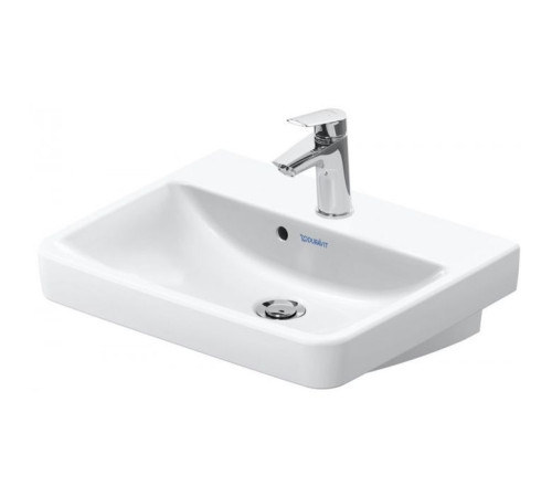 Раковина Duravit No.1 500х400 мм подвесная 1 отверстие белый глянцевый 07435000002