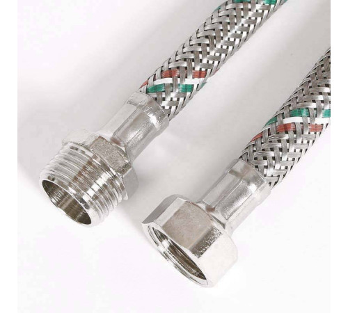 Гибкая подводка для воды Uni-Fitt 1/2 НВ 200 см нержавеющая сталь 501S2020