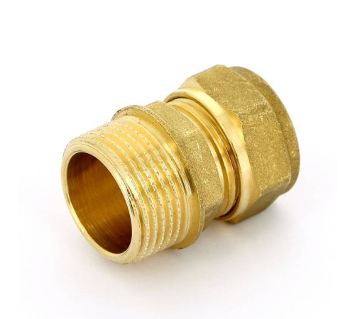 Муфта компрессионная Tiemme 1100 18х1/2 наружная резьба 1100009