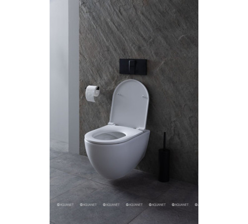 Унитаз подвесной Allen Brau Reality Rimless без сиденья 530x365 мм белый 4.32006.20