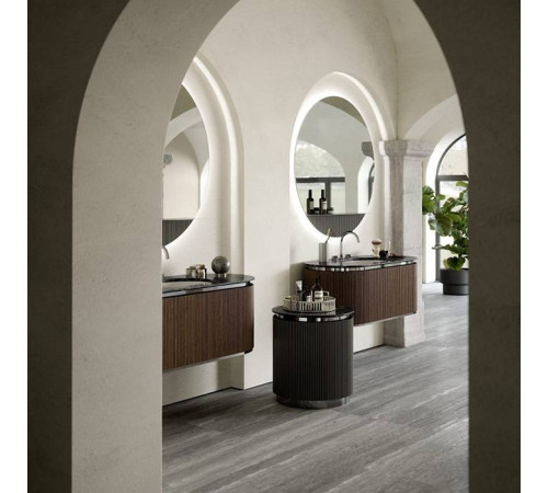 Комплект мебели для ванной Oasis Naos Композиция №4 126x56x45 см подвесной Nero Marquinia 0TCUMR5701/0VSCSTT00000001/0HYDK20001/0ARKI1A003/0NAOB9A004/0CMPJ50002/0NAOB9A003/0NAOA4A006/0CMPKIT000