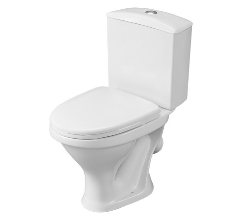 Унитаз-компакт Sanita Вест белый сиденье полипропилен косой выпуск 1.P201.8.S00.00B.F