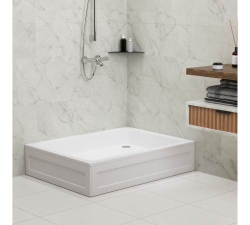 Душевой поддон прямоугольный RGW B/CL-S 800x1200 мм акрил 16180282-51