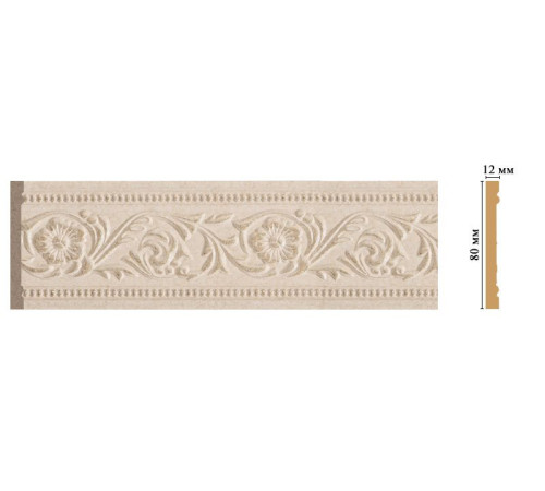 Молдинг DecoMaster 150-18D 80х12х2400 мм 150-18D