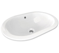 Раковина встраиваемая Ideal Standard Connect овал 550x380x175 мм E504801