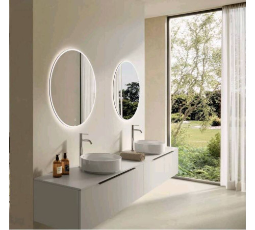 Раковина накладная Kludi RESA R 400x400x140 мм белая 58CW1043