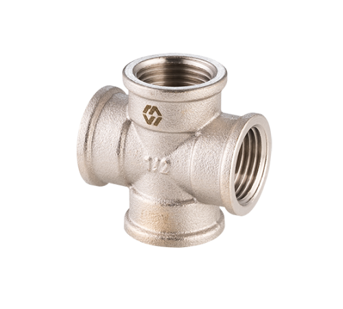 Крестовина латунная General Fittings ВР 1/2 BF59104