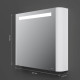 Зеркальный шкаф с подсветкой AM.PM Inspire V2.0 80 см левый белый глянец M30MCL0801WG