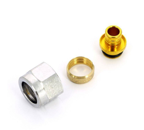 Соединитель для труб PEX и ALPEX FAR Евроконус 16х2.2 мм 1/2 6075 58845