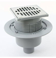 Трап McAlpine MRFG3V-50 115x115 мм вертикальный выпуск 50 мм сухой затвор MRFG3V-50