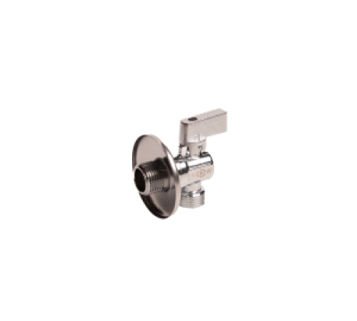 Кран шаровой угловой Kromwell 1/2 x 3/4 НР-НР KW.191.0405