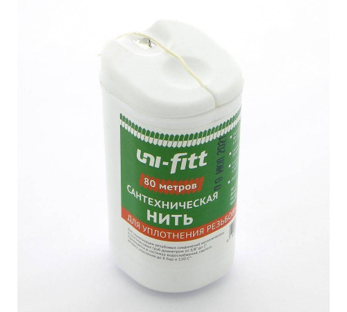 Нить уплотнительная Uni-Fitt 80 м 695M0080
